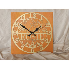 Unicorn clock Unicorn clock