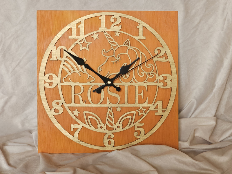 Unicorn clock