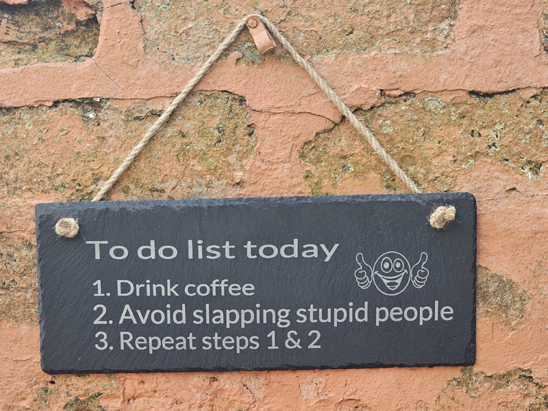 To do list