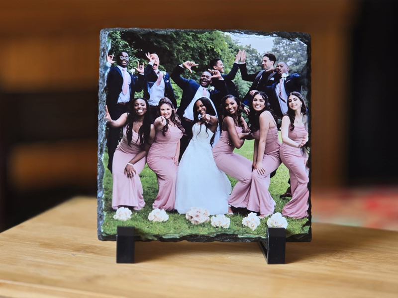 Photo Slate. 16x16cm